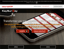 Tablet Screenshot of keysurvey.fr